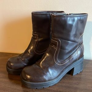 Brown Mudd boots